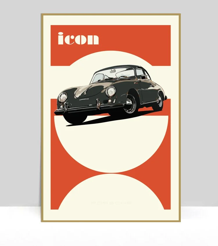 The Air Factor-Aluminum Porsche Posters | Classic Motorsport Wall
